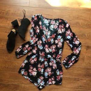 Forever 21 long sleeve romper